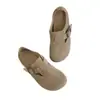 Zapatos Birkenstock Retro de Cobertura Total para Mujer 2026 Nuevo Estilo Slip-On Planos Mocasines de Piel Genuina Zapatos Birkenstock