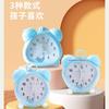 Nuevo Regalo Creativo Reloj Despertador Pequeño Personalizado de Dibujos Animados para Niños para Estudiantes Reloj de Escritorio Simple para Escritorio Reloj de Noche para Dormitorio