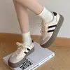 Zapatillas de Entrenamiento Alemanas Versátiles para Mujer, Nuevas Zapatillas Blancas de Suela Gruesa para Primavera y Otoño 2026, Zapatillas Retro Cortez, Zapatillas Deportivas Casuales