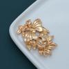 Cheongsam antiguo tapeta de presión temperamento colgante broche electroforesis alto color gota de aceite poroso mariposa baile borla accesorios DIY