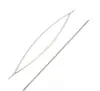 Beading dispositivo manual Threading Agulha DIY olho agulha de abertura agulha extra fino mão colar contas corda agulha especial crochê