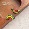 Acessórios Pingente de Cogumelo Colorido Estéreo Pinha Fruta Liga Acessórios para Pingente DIY Acessórios de Gotejamento de Óleo Pulseira Joias Contas