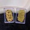 Pegatina de teléfono de la fortuna de oro 999 puro, pegatina de oro estilo chino, regalo para promoción de transmisión en vivo de tienda de oro, entrega directa de fábrica
