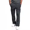 Comercio exterior desea Ropa de trabajo casual versátil resistente al desgaste con múltiples bolsillos para hombre de moda de primavera y otoño europea y americana Pantalones largos En stock Dropshipping