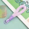 Nuevo Lanyard Corto de Peluche Colorido para Teléfono Colgante de Muñeca Llavero Bolso Funda de Teléfono Móvil Accesorios de Decoración Fábrica
