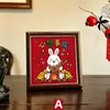 Ornatos de mesa festivos estilo chinês do zodíaco para trazer sorte, presentes de inauguração de casa e de abertura, porta-retratos decorativos, decorações de mesa, lembrancinhas para melhorar o ambiente
