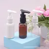 Botella exprimible de 40 ml, botella con bomba de clip, botella de loción, botella de champú, botella PET de pico de pato de 40 ML, botella de limpiador facial