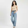 Cinturón de Piel Genuina Estilo Nuevo 2026 para Mujer, Versátil Cinturón de Traje Versión Coreana, Cinturón Decorativo Estilo Ins para Jeans, en Stock