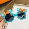 Novos Óculos de Sol Infantis com Laço do Mickey Óculos de Sol Cartoon da Moda Óculos de Sol com Proteção UV