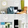 Reloj de moda de 6 pulgadas reloj de pared creativo reloj decorativo para sala de estar reloj de color reloj de pared simple reloj para estudiantes venta al por mayor