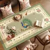 Nuevo Mantel de Cuero Bordado 2026, Mantel Resistente al Calor, Resistente a Altas Temperaturas, Protector de Mesa de Centro de Mesa Lujoso y Sofisticado