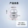 Tampas de vedação decorativas para corrimãos de ferro forjado, corrimãos de tubo quadrado, tampas esféricas para tubos redondos, cabeçotes de poste galvanizados, tampas superiores de poste galvanizadas, tampas de aço zinco