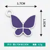 Acessórios diy joias desenho animado coreano borboleta liga de óleo colar pulseira pingente único acessórios atacado transfronteiriço