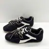 Yumoni Explosions Joker Couro Genuíno Solado Macio Tênis de Treino Feminino 2024 Inverno Novo Forrado com Lã Par de Cadarços Sapatos Casuais Tendência