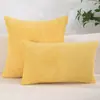 Funda de Almohada Estilo Nórdico, Cojín Sencillo de Color Sólido con Textura de Piña, Almohada Decorativa para Sofá de Sala de Estar y Casa de Huéspedes sin Relleno