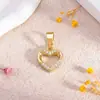 Colgante Amor Transfronterizo Forma de Corazón Mini Collar Pulsera Accesorios para Joyería DIY para Mujer Sentido de Alta Gama Lujo Ligero Accesorios Versátiles