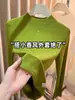 Camiseta Básica de Color Sólido con Cuello Semi-Alto, Adelgazante, Manga Larga, Capa Base para Mujer, Camiseta Versátil para Usar por Debajo, para Viajes al Trabajo y Uso Casual, Top de Otoño
