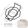Estante de Almacenamiento para Baño Estante de Almacenamiento para Lavabo Gabinete de Baño Artefacto de Almacenamiento Doméstico Montado en Pared sin Perforaciones