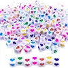 Cuentas Cuadradas con Letras de 6 mm, Alta Calidad, Ecológicas, Desarrollo Intelectual Infantil, Joyería Hecha a Mano DIY, Materiales y Accesorios para Cuentas