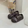 2026mollykiki Estilo Coreano Retro Zapatos Birkenstock con Forro de Felpa para Mujer Nuevos Cómodos Suela Suave Versátiles Casuales Zapatos de Algodón