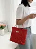 2026 Verão Novo Estilo Pequena Floral para o Trabalho Grande Capacidade Bolsa de Ombro Único Estilo Fada Bolsa de Mão Bolsa Feminina Bolsa de Chiffon