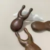 Sândalo Sapo Pequeno Nariz Grande Raspador Proteção Ocular Massageador Ponte do Nariz Asa do Nariz Rosto Desobstrução Bastão Raspador de Nariz
