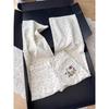 Estilo Coreano Blanco Dibujos Animados Gatito Gato Lazo Floral Jeans para Mujer Pantalones Rectos de Pierna Ancha Tendencia Primavera y Verano Nuevo Estilo
