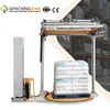 Máquina Envolvedora de Pallets, Máquina Envolvedora de Film Totalmente Automática para Materiales de Construcción y Químicos, Entrega de Puerta a Puerta, Máquina Envolvedora de Pallets en Stock