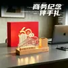 Luz de noche acrílica, regalo de recuerdo cultural y creativo de turismo de ciudad, pieza decorativa de diseño arquitectónico, luz de noche estilo portalápices, personalizable
