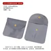 Bolsa de Joyería Redonda con Hebilla de Broche de Terciopelo para Anillo Pulsera Bolsa de Joyería Portátil Bolsa de Almacenamiento para Colgantes de Collar Fábrica Mayorista