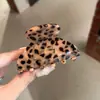 Pinza pequeña de acetato con estampado de leopardo para el pelo, para peinado semi-recogido, accesorio de pelo simple y versátil, nuevo accesorio de pelo 2026