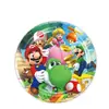 Platos de Papel Desechables Temáticos de Spider-Man, Mario y Princesas Transfronterizos 9 pulgadas 7 pulgadas Decoraciones para Fiestas