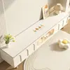 Gabinete de TV Minimalista, Alfombrilla Protectora para Escritorio, Alfombrilla para Zapatero Sin Lavado, Alfombrilla Anti-Suciedad, Alfombrilla de Silicona a Prueba de Polvo para Encimera de Entrada