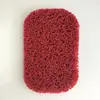 Fabricantes de tapetes para mesa de lavado suministran tapete de jabón de anillo de trefilado de alambre de PVC tapete para taza de lavado de baño estante absorbente para jabón tapete de jabón