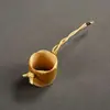 Colador de Raíz de Bambú al por Mayor, Filtro de Bambú, Filtro de Agujeros de Bambú, Accesorios para Té Kung Fu, Embudo de Bambú Creativo para Té