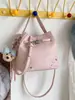 Bolsa de Mão Estilo Coreano para Mulheres, Novo Estilo Fresco de Verão 2026 Conjunto de Duas Peças Bolsa de Ombro, Bolsa Transversal Estilo Balde para o Dia a Dia