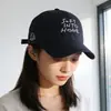 Gorra de Béisbol de Ala Suave de Alta Calidad Estilo Cachorro para Mujer, Estilo Coreano, Versátil, Sombrero para el Sol que Adelgaza el Rostro, Gorra de Béisbol Retro con Letras de Color Café