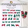 Las Decoraciones para Uñas de Aleación con Temática Navideña Son un Éxito de Ventas Transfronterizo, Incluyendo Rojo Ancla, Verde Navidad, Calcetines Lindos y Decoraciones de Uñas de Bastón