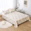 Sábana de una pieza dormitorio estudiantil cama individual doble 1.5 metros 1.8m cepillada dibujos animados infantiles sábana de 1.1 metros