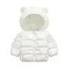 2026 Nuevas Chaquetas de Algodón con Relleno de Plumón Coloridas para Otoño e Invierno para Bebés y Niños Pequeños, Lindos Abrigos de Algodón con Diseño de Orejas para Niños y Niñas, Ropa Infantil
