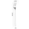 Atacado transfronteiriço faca garfo colher de aço inoxidável 304 estilo coreano estilo ocidental talheres faca de bife colher de sobremesa garfo de sobremesa logotipo