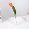 Siente ramo de tulipanes simulados hidratantes, adornos fotográficos de alto sentido, decoración para el hogar, fabricantes de flores artificiales al por mayor