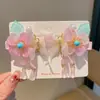 Acessórios de Cabelo Infantis Hanfu, Presilhas de Cabelo para Meninas, Enfeites de Borboleta de Princesa, Acessórios de Cabelo Estilo Antigo Chinês para Bebês