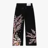 En Stock Transfronterizo Bordado Pesado Y2K Retro Americano Pantalones de Pierna Ancha Hip-Hop Street Sueltos Jeans Unisex
