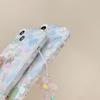 Funda de Teléfono Floral Colorida Adecuada para iPhone 17, Funda Anti-Caídas 16 para Mujer para Apple 13, Funda de Teléfono con Cadena de Flores Primavera y Verano 12