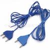Cabo de Alimentação para Faca Elétrica Azul 3 Vias Plug Quadrado 0,3 Cabo de Alimentação para Equipamento Médico Plug Médico de Duas Vias
