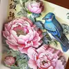 Nova Flor de Peônia Estilo Chinês Recorte de Papel 3D Obra de Arte Artesanal DIY Escultura de Papel Tridimensional Enfeite de Artesanato Tendência Nacional Presente Cultural e Criativo