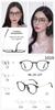 Popular Armazón de Plástico Dorado Tr90 No Magnético Ultraligero Tendencia de Moda Decorativo Versátil Experto en Lentes Comercio Exterior 1019
