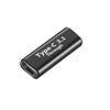 Adaptador USB-TypeC 3.2 Gen2, convertidor U macho a hembra, transmisión de alta velocidad de 10 Gbps, codo en L de 90 grados.