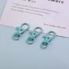 Llavero Especial con Forma de Perro Recubierto de Pintura de Colores para Manualidades Hechas a Mano, Accesorios Colgantes para Bolsos de Muñecas, Materiales Pequeños